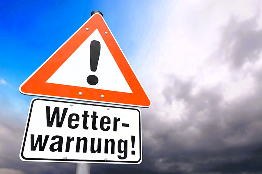 Amtliche Unwetterwarnung! Überflutungen Und Dauerregen Drohen Teilen ...